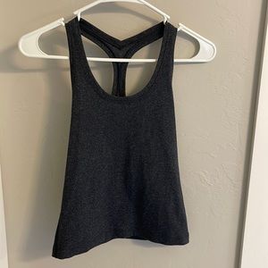 Lululemon gray racer back tank top